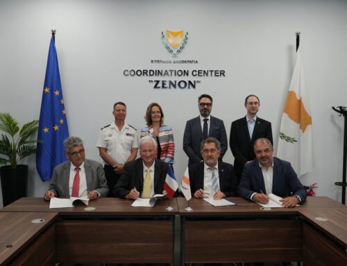 CMMI, ARKEOCEAN, LANEGO and SignalGeneriX team up to pave the way for the future of Franco-Cypriot marine and maritime science and technology using swarms of micro-Autonomous Underwater Vehicles (AUVs)